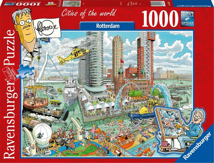 Productafbeelding Ravensburger Fleroux Rotterdam (1000 onderdelen)