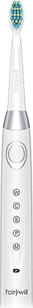 Actual product image Fairywill Sonic toothbrush with head set 508 (White) (Sonic toothbrush)