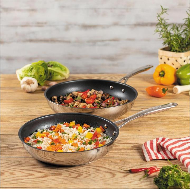 Produktbild Kuhn Rikon Allround Bratpfanne (24 cm, Bratpfanne, Edelstahl)