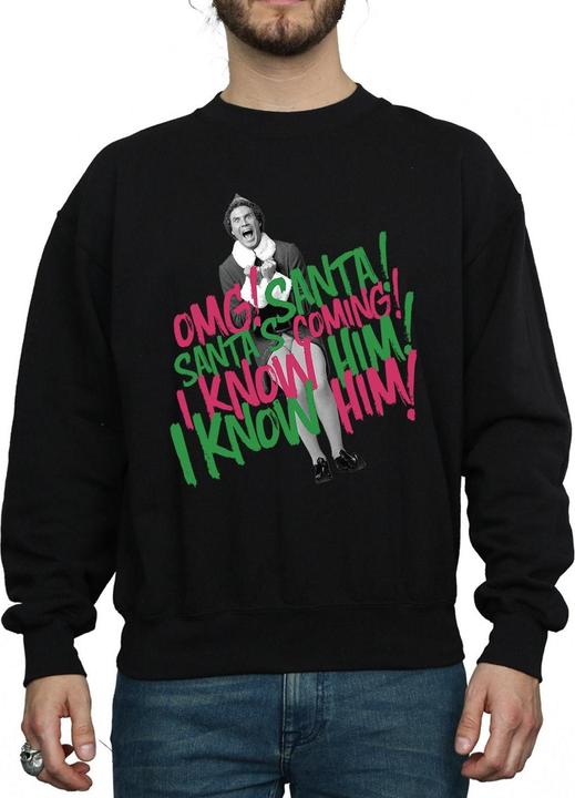 Produktbild Elf Santa's Coming Sweatshirt (M)