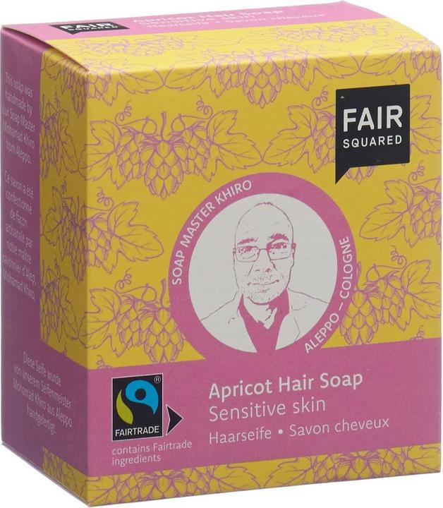 Fair Squared Hair Soap Apricot Sensitive Skin (Flüssiges Shampoo)