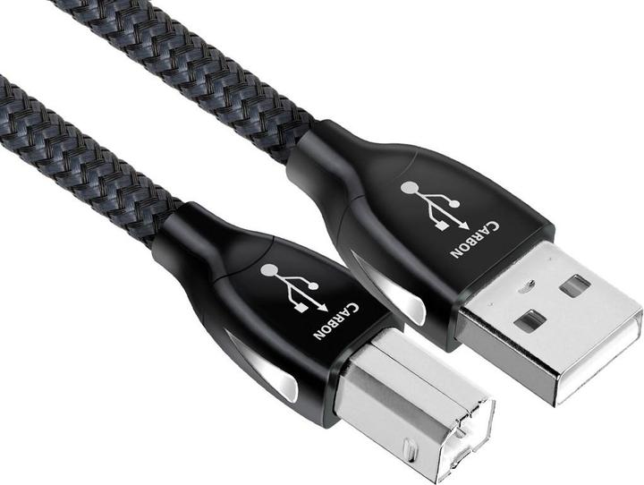 Actual product image Audioquest Carbon USB A naar USB B Kabel - Hifi USB Cable - 3m (3 m, USB 2.0)