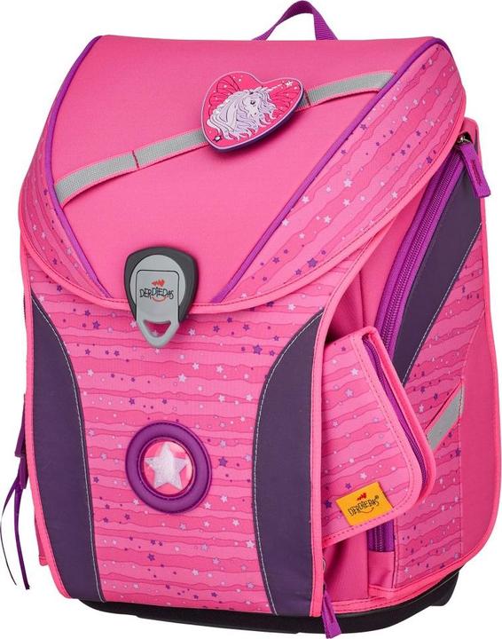 Produktbild Derdiedas ErgoFlex Max Schulrucksack Set Pretty Unicorn (22 l)
