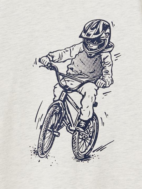 Image du produit Vertbaudet Jungen T-Shirt BASIC mit Print vorn (92)