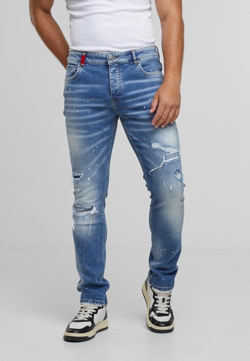 Produktbild 2Y Premium 2Y VICTOR RIPPED SLIM FIT JEANS - 184629 (31)