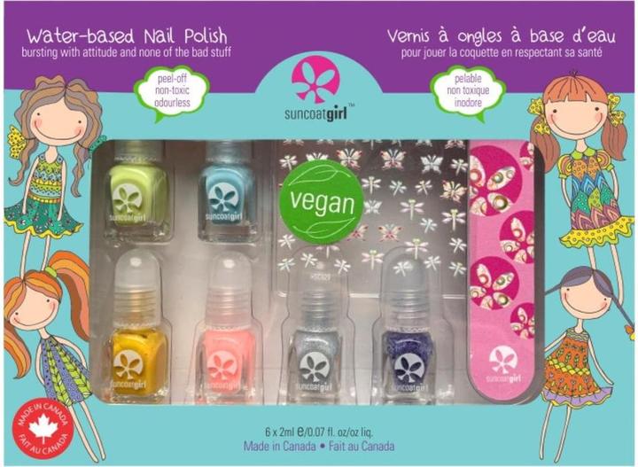 Image du produit Suncoatgirl Mini Mani Kit (Shimmer Shell, Top coat)