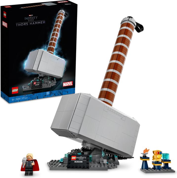 Image du produit LEGO Le marteau de Thor (76209, LEGO difficiles à trouver, LEGO Marvel)