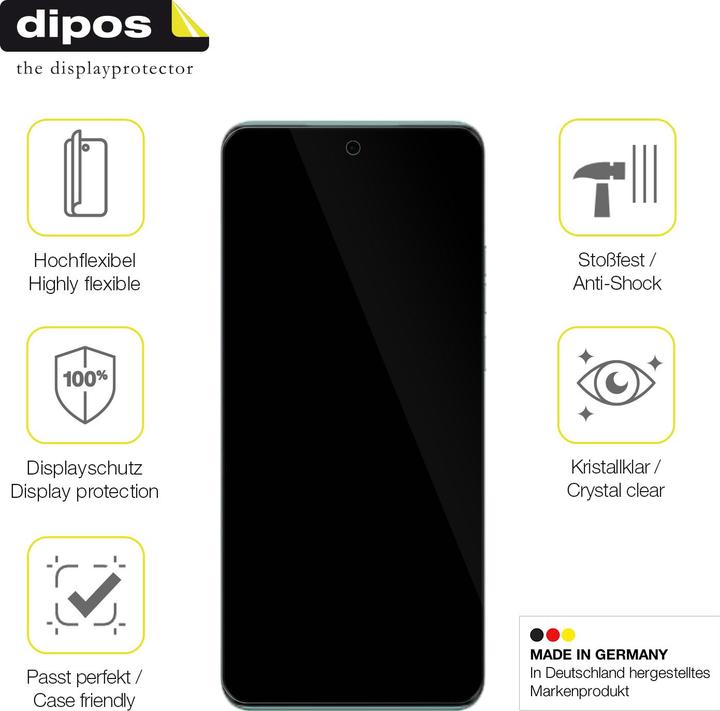 Immagine prodotto Dipos Pellicola Protettiva Full-Cover 3D (2 Pezzo/i, Motorola Edge 40 Neo)