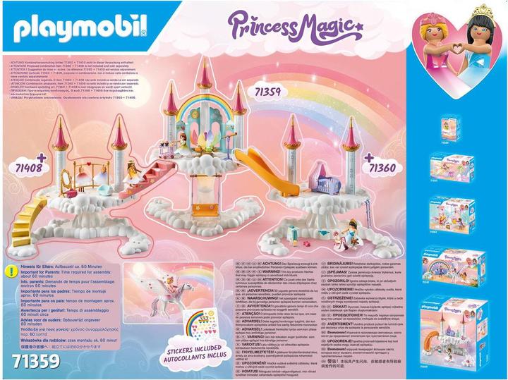 Produktbild Playmobil Himmlisches Regenbogenschloss (71359, Playmobil Princess)