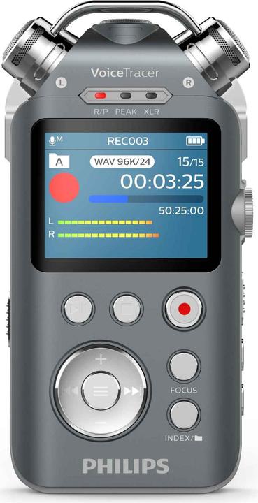 Actual product image Philips DVT7500 Digital Voice Tracer (Handheld)