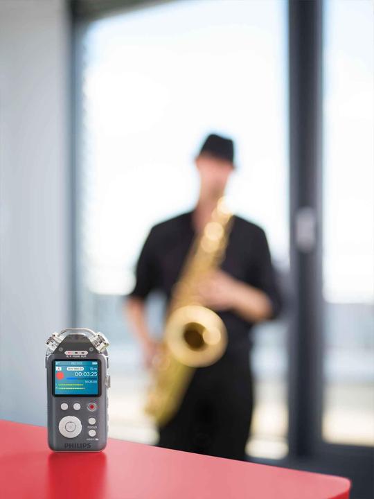 Actual product image Philips DVT7500 Digital Voice Tracer (Handheld)