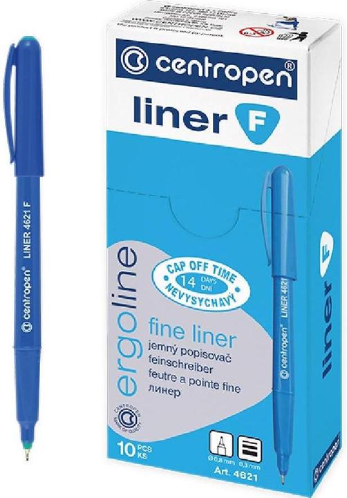 Produktbild Centropen Office Focus 10 Stück, Grün (Blau, 10 x)