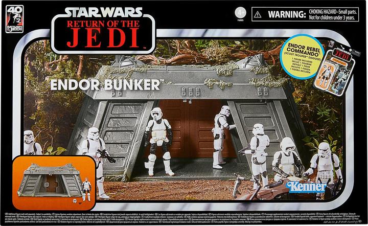 Immagine prodotto Hasbro Star Wars Episodio VI Collezione Vintage - Playset Bunker di Endor con Commando Ribelle di Endor