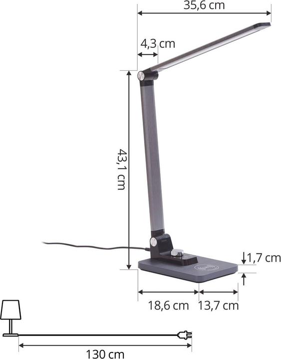 Actual product image Lindby Valtaris (270 lm)