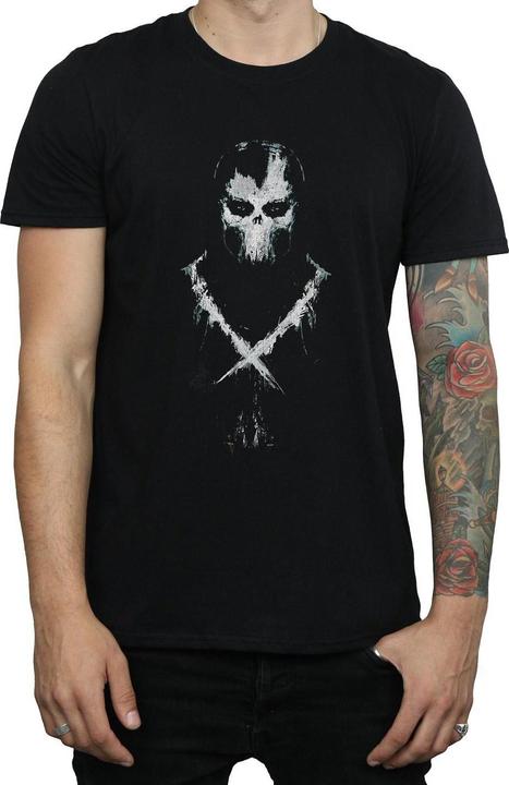 Actual product image Mens Captain America Civil War Crossbones T-Shirt (L)