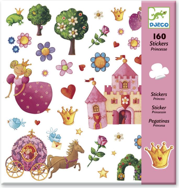 Produktbild Djeco Sticker Prinzessin Marguerite
