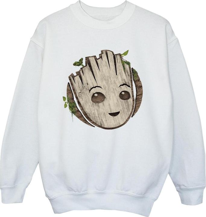 Immagine prodotto I Am Groot Wooden Head Felpa Ragazzi (140, 146)