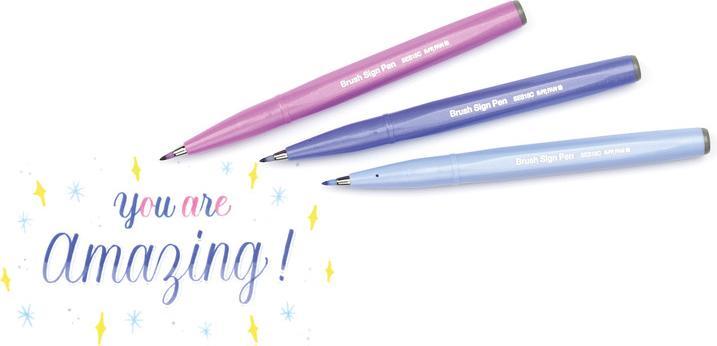 Image du produit Pentel Pinselstift (Mauve, Rose, 1 x)