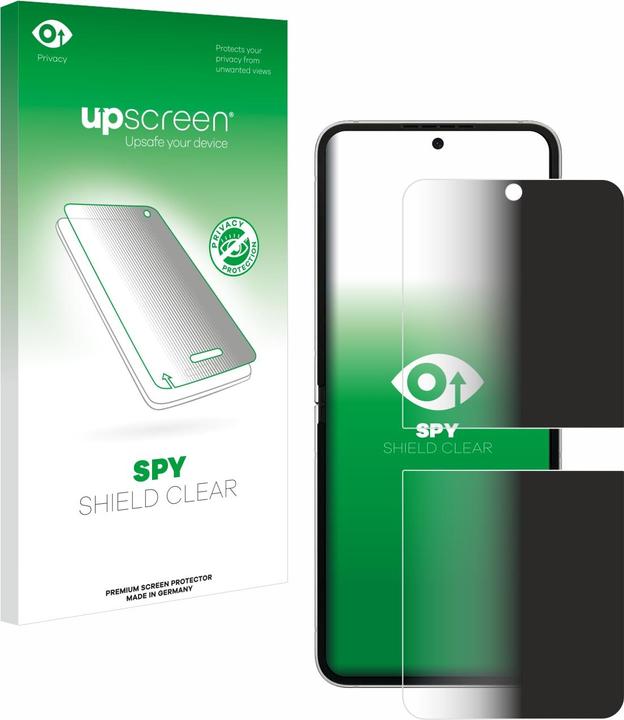 Actual product image upscreen Spy Shield Privacy Protector (1 Piece, Samsung Galaxy Z Flip6)