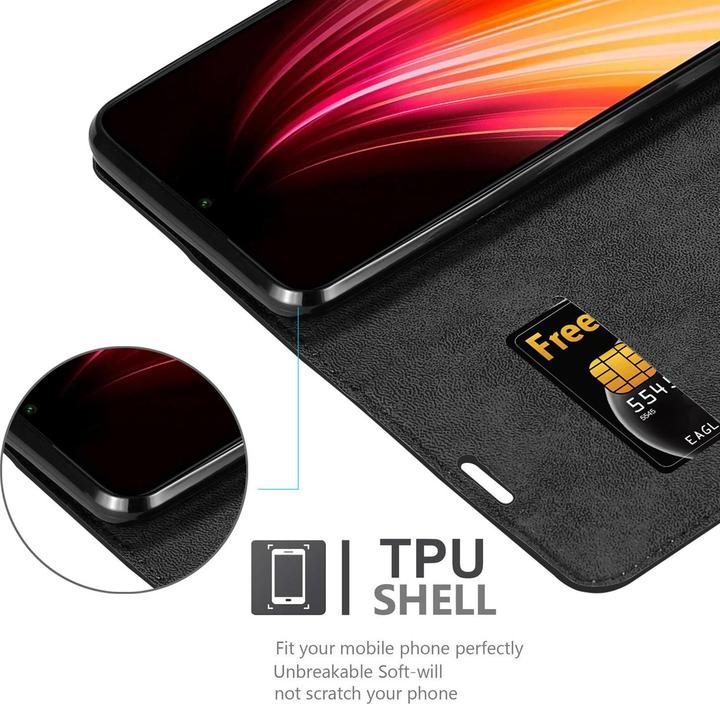 Productafbeelding Cadorabo Boek Onzichtbare Magneethoes (Xiaomi Redmi Note 8)