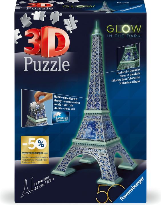 Image du produit Ravensburger Tour Eiffel (216 pièces)
