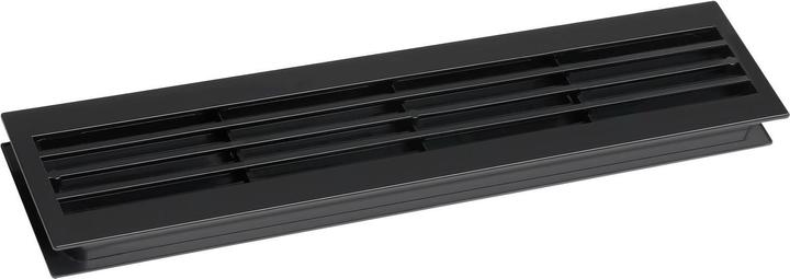 Actual product image Elco Ventilation grille for room doors 454 x 90 mm TS 35-45 mm black plastic