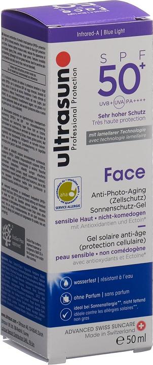 Ultrasun Viso (Crema solare viso, SPF 50+, 50 ml, 92 g)