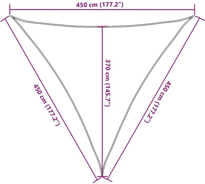 Actual product image VidaXL Wendy (450 x 450 x 450 cm)