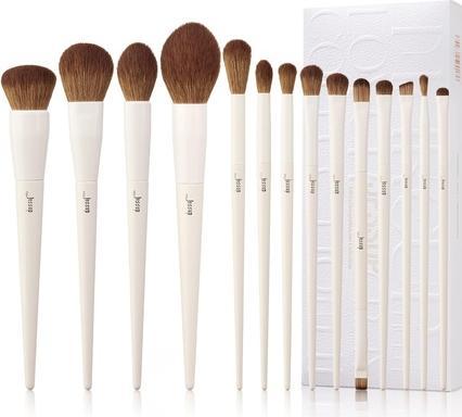 Jessup Makeup Brushes 14Pcs Premium Synthetic Makeup Brush Set for Contour Concealer Foundation Eye (Set)