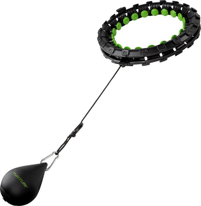 Actual product image Tunturi Hula Hoop Ring mit 0.4 Kg Gewicht (Standard) (106 cm, 1300 g)
