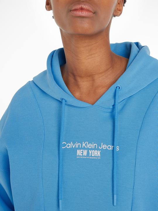 Produktbild Calvin Klein Jeans Rib Insert Interlock Hoodie - 89179 (S)