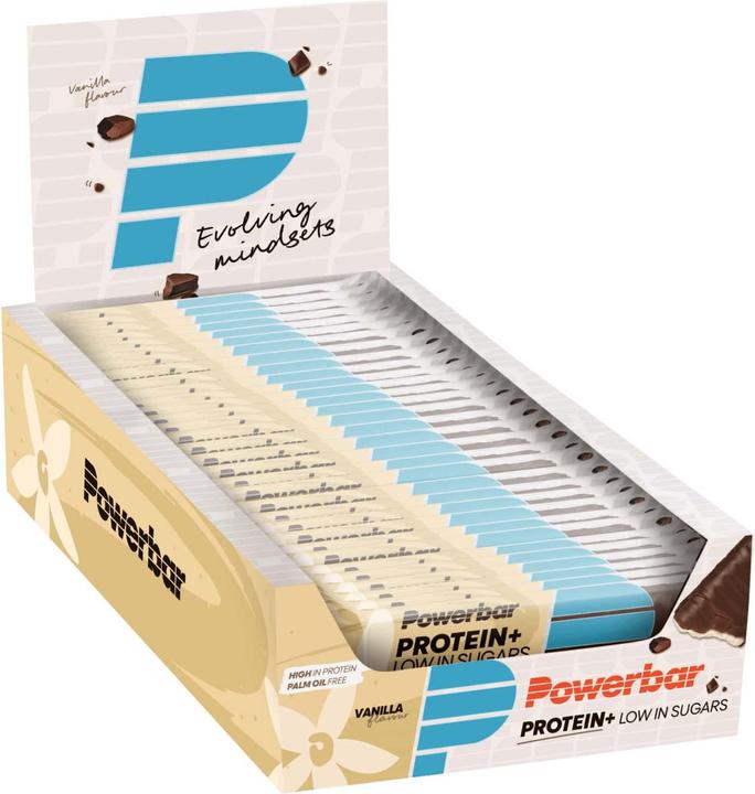 Image du produit Powerbar Protein Plus Low Sugar (Vanille, 16 pcs, 660 g)