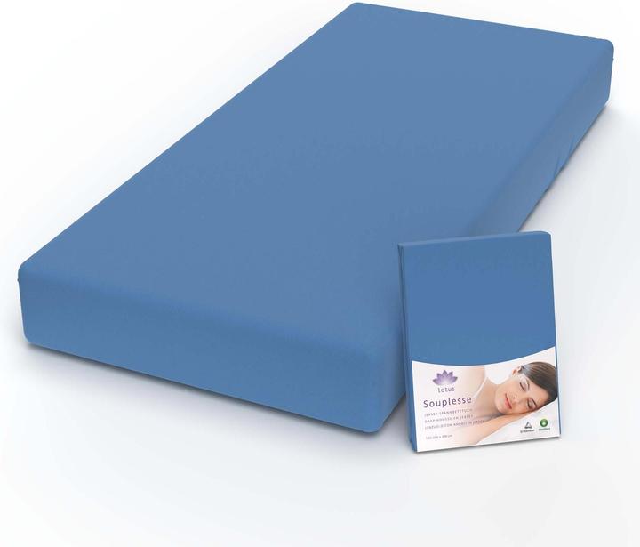 Produktbild Lotus Bettwaren Jersey Fixleintuch Souplesse (120 x 200 cm)