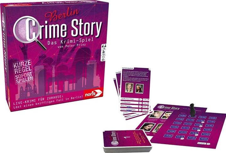 Produktbild Noris Kennerspiel Crime Story - Berlin (Deutsch)