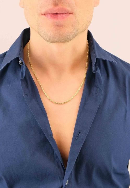 Actual product image Muau King's chain (750/18K yellow gold, 45 cm)