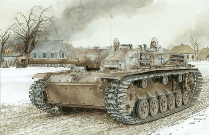 Actual product image 1:35 StuG.III Ausf.F/8 Late Prod. Winter
