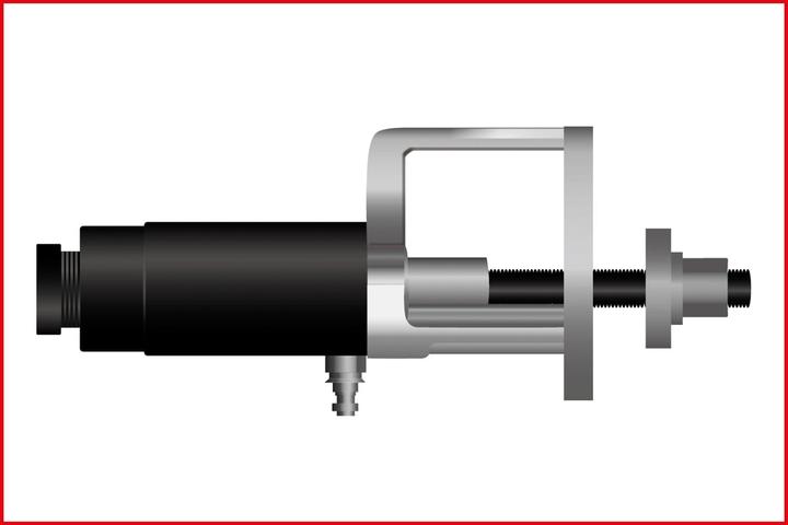 Actual product image KS Tools Short-stroke hydraulic cylinder set, 14t, 3 pcs