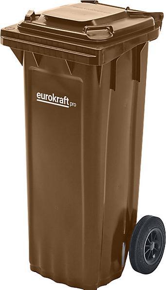Immagine prodotto eurokraft pro Grande bidone per rifiuti in plastica, secondo la norma DIN EN 840 (80 l)
