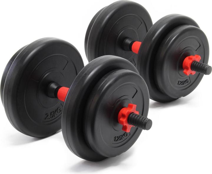 Produktbild Luxtri Kurzhantelset (4 x 2.5 kg, 4 x 1.25 kg)