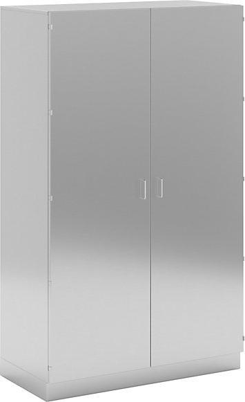 Produktbild kaiserkraft Reinraum-Hochschrank aus Edelstahl (120 x 58.5 x 200 cm)