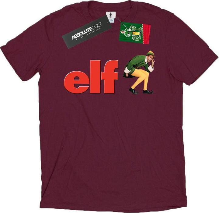 Actual product image Elf Mens Crouching Logo T-Shirt (XXL)