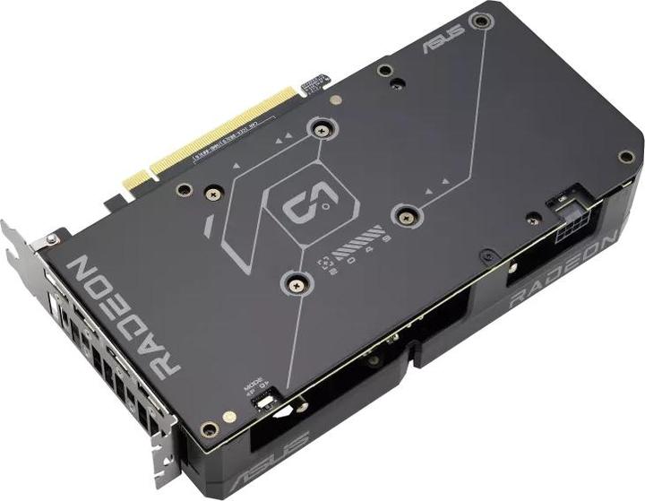 Actual product image ASUS Dual Radeon RX 7600 XT OC graphics card - 16GB GDDR6, 1x HDMI, 3x DP (16 GB)