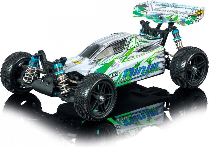 Immagine prodotto Carson Modello sportivo 1:10 Ninja-Pro sport X10 2.4G 100% RTR 1:10 RC Model Car E (RTR pronto all'uso)