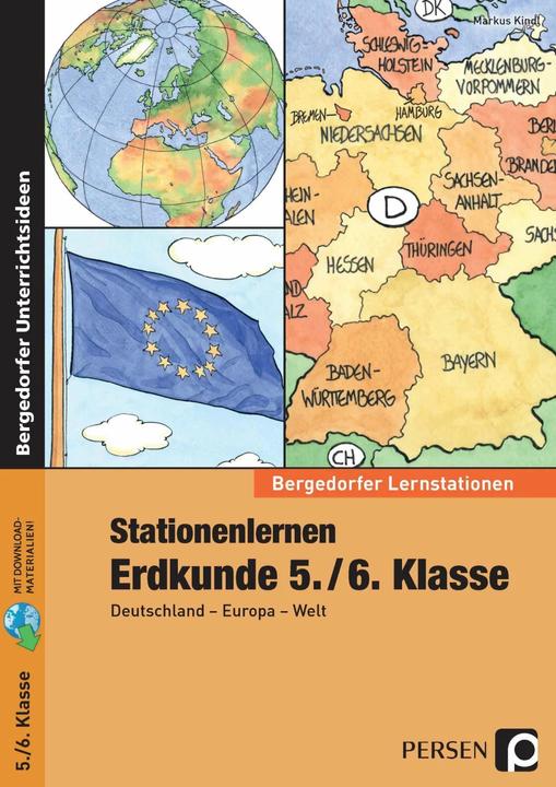 Produktbild Stationenlernen Erdkunde 5./6. Klasse (Deutsch, Markus Kindl, 2022)