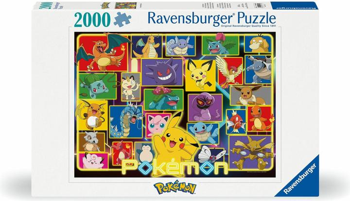 Ravensburger Pokémon lumineux (2000 pièces)