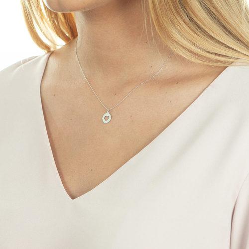 Produktbild Collier Heart, 14 K Weissgold (14 Karat Weissgold (585) rhodiniert)