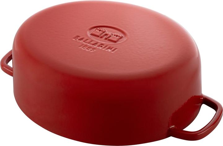 Image du produit Ballarini Cocotte BELLAMONTE 29 cm ovale 4,5 litres en fonte rouge (29 cm, Cocotte + faitout, Fonte)