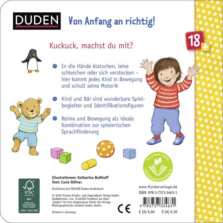 Produktbild Duden 18+: Winke, winke, mach mal mit! (Deutsch)