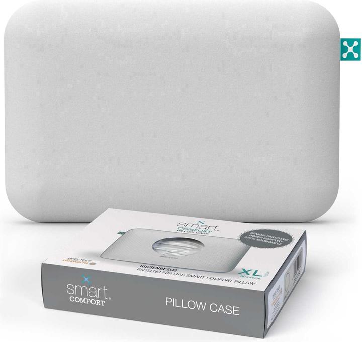 Actual product image Smartsleep Pillowcase Comfort XL 60 x 40 x 13.5 cm, White (Pillowcase, 60 x 40 x 13.5 cm)