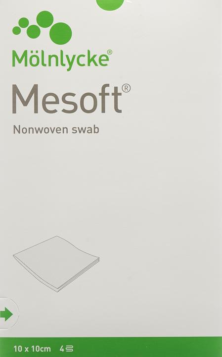 Actual product image Mesoft Vlieskompressen 10x10cm steril